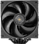Кулер для процессора Thermalright Royal Pretor 130 черный, 2x120/130 мм, алюминий/медь, 1750-2150 об/мин, 28.3-29.4 дБ, 4 pin PWM, высота 158 мм, без подсветки, вид 25