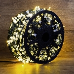 Гирлянда Neon-night LED Clip Light 12V шаг 150 мм, цвет диодов теплый белый, Flashing (белый)