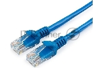 Патч-корд CCA light UTP Гарнизон PC-UTP-5e-1.5-B cat.5e, 1.5м, литой, многожильный синий