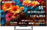 Телевизор Skyworth 55" 55Q67H черный QLED UHD 120Hz Smart TV 2GB/16GB