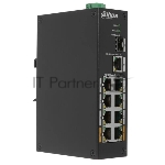Коммутатор Dahua DH-PFS3110-8ET-96, 8×100 Мбит/с + 2×1 Гбит/с, неуправляемый