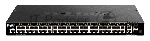 Коммутатор D-Link DGS-1520-52/A1A, 48×1 Гбит/с + 2×10 Гбит/с Base-T + 2×10 Гбит/с SFP+, управляемый