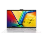 Ноутбук ASUS Vivobook Go 15 E1504FA-BQ5277/15.6"/IPS/AMD Ryzen 5 7520U/16GB/512GB SSD/AMD Radeon Graphics/No OS/серебристый/1.63kg