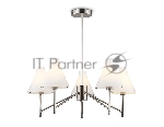 Люстра Ambrella light LH57123/5 SN/FR никель/белый матовый E14/5 max 40W D650*590