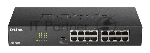 Коммутатор D-Link DGS-1016D/J1A, 16×1 Гбит/с, неуправляемый