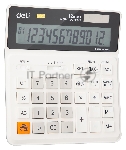 Калькулятор бухгалтерский Deli EM01010 белый 12-разр., вид 15