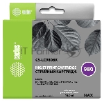 Картридж струйный Cactus CS-LC980BK черный (16 мл) для Brother DCP-145C/165C MFC-250C/290C