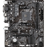 Материнская плата Gigabyte A520M S2H, AM4, AMD A520, 2xDDR4, 4xSATA, 1xM.2, 1xPCIe 3.0 x16, 2xPCIe x1, 1xHDMI, 1xDVI-D, 1xVGA, 1x 1Gb LAN, 4xUSB-A 3.2 Gen 1, 2xUSB-A 2.0, 3x3.5 мм, 7.1, mATX