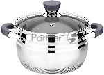 Кастрюля Lara LR02-470 Mercury 2,1 л, 16 см, нержавеющая сталь, с крышкой