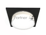 Комплект встраиваемого светильника Ambrella light XC7632043 SBK/FR/CL черный песок/белый матовый/прозрачный MR16 GU5.3 (C7632, N7160)