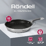 Сковорода Rondell Flaммe RDS-1675, 28 см, без крышки, стальной, вид 21