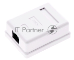 Розетка внешняя RJ-45 5e кат., 1порт. 5bites LY-SB01-A