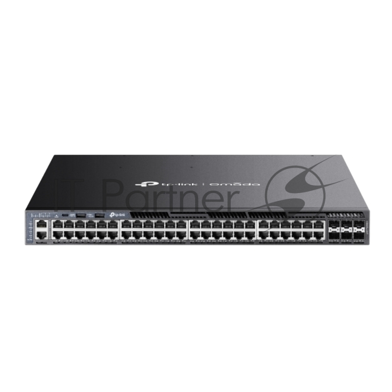 Коммутатор TP-Link SG6654XHP, 48×1 Гбит/с PoE+ + 6×10 Гбит/с SFP+, управляемый