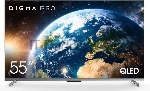 Телевизор Digma Pro 55" QLED 55D черный/черный DLED UHD 144Hz Smart TV Google TV 3GB/32GB