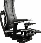 Кресло руководителя Метта Yoga 4DT B2-15D - YM93+Infinity+carbon черный сетка/кожа с подголов. крестов. алюминий хром (комплект 1 шт), вид 4