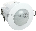 Детектор движения ДД 201 1200Вт 360град. 6М IP20 бел. ИЭК LDD11-201-1200-001