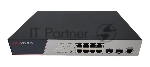 Коммутатор Hikvision DS-3E2510P(B), 8×1 Гбит/с PoE + 2×1 Гбит/с SFP, управляемый