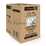 Кабель ExeGate UTP 4 пары кат.5e CCA, 25AWG, бухта 305м, серый, PVC
