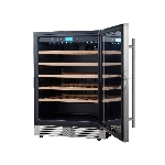 Винный шкаф встраиваемый Cellar Private CP051-1T серебристый, 136 л, 1 отсек, 51 бут., вид 13