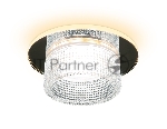 Светильник Ambrella light TN350 CH/CL хром/прозрачный GU5.3+3W (LED WHITE) D95*45