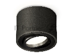 Светильник Ambrella Light XS7511002 SBK/PBK черный песок/черный полированный MR16 GU5.3 (C7511, N7002)
