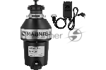 Измельчитель пищевых отходов с пневмокнопкой Maunfeld MWD7502PB черный, вид 6