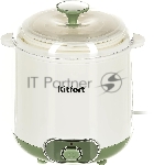 Йогуртница Kitfort KT-2005 20Вт 1б. 1500 мл белый/зеленый