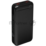 Портативный аккумулятор OLMIO P-20, 20000mAh, 20W, QuickCharge3.0/PowerDelivery, черный