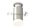 Светильник Ambrella Light XS6324081 SSL/MCH/FR серебро песок/хром матовый/белый матовый MR16 GU5.3 (N6904, C6324, N6248)