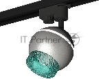Светильник Ambrella light XT1103041 SSL/BL серебро песок/голубой MR16 GU5.3 LED 3W 4200K (A2521, C1103, N7194)