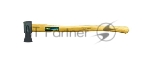 Топор FIT 46148-колун ''ушастый'' дер.отполир.ручка 2000 гр