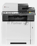 МФУ лазерный Kyocera MA2100cwfx (110C0A3NL0), A4, цветной, печ. до 21 стр/мин., скан. до 30 стр/мин. (ч/б) 23 стр/мин. (цвет), 1200 x 1200 dpi (печать) 600x600dpi (скан.), USB, RJ-45, Wi-Fi, Air Print, Mopria