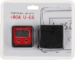 Электронный уровень компактный RGK U-66, вид 14