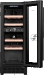 Винный шкаф Maunfeld MBWC-56D17 черный, 51 л, 2 отсека, 17 бут., класс G, вид 11