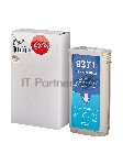 Картридж струйный Sakura C9371A (№72 Cyan) для HP, голубой, 130 мл.