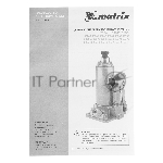 Домкрат гидравлический бутылочный Matrix, 16 т, h подъема 230–460 мм