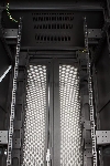 Шкаф LANMASTER 19" Business, 42U 800x1000, черный, передняя дв. перфорир., задняя дв. распашная перфорир. (TWT-CBB-42U-8x10-P1)