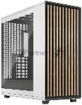 Компьютерный корпус без блока питания Fractal Design North XL TG Dark Tint, Full-Tower, 3x140мм, 2xUSB-A 3.2 + 1xUSB 3.2 Type-C E-ATX, ATX, mATX, mITX Wood panel, Chalk белый