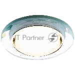 Точечный светодиодный светильник Ambrella Light хром/прозрачный GX53 G8077 CH