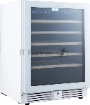 Винный шкаф встраиваемый Cellar Private CP051-1TWH белый, 136 л, 1 отсек, 51 бут.