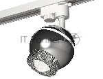 Светильник Ambrella light XT1104001 PSL/CL серебро полированное/прозрачный GU5.3 LED 3W 4200K (A2520, C1104, N7191)