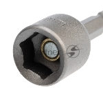 Ключ-насадка магнитная Kranz 1/4" 12х48 мм (1 шт./уп.)