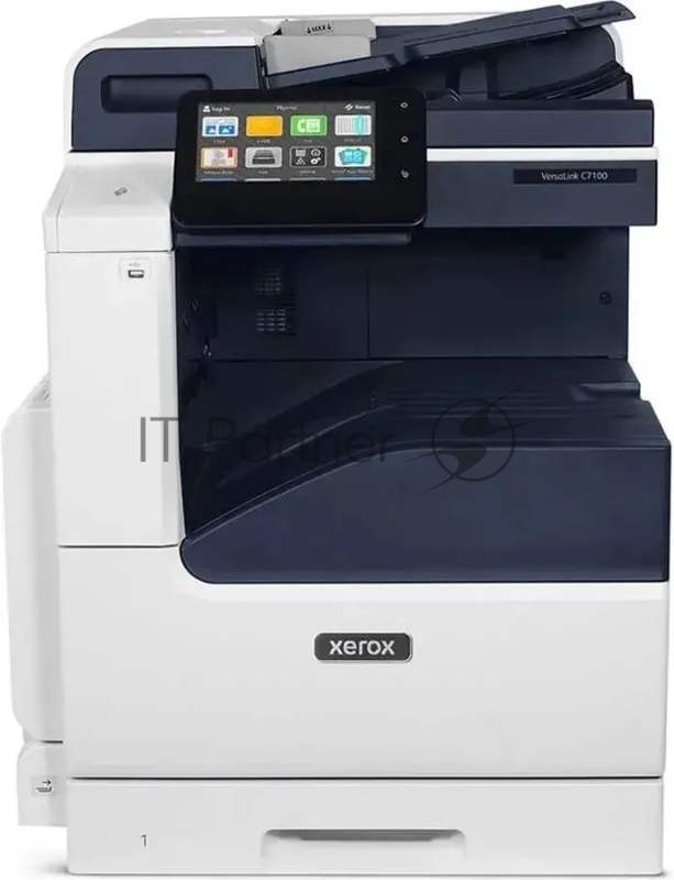 МФУ лазерное Xerox VersaLink C7120/C7125/C7130, Напольная конфигурация с тумбой, Установлено:Жесткий диск Xerox - 320 ГБ