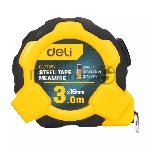 Рулетка Deli DL3795 3мx16мм, Автостоп, ударопрочный корпус, метрическая
