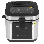 Фритюрница-фондю Steba DF 150 F серебристый/чёрный, 1200 Вт, 2.5 л, 0.8 кг, таймер