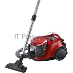Пылесос Bosch BGS412234A красный, 2200 Вт, уборка сухая, пылесборник контейнер, 2.4 л
