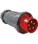 Вилка эл. каб. 125А 3P+PE+N 6ч/200/346-240/415В IP67 MAGNUM ССИ-045 IEK PSN02-125-5, вид 2