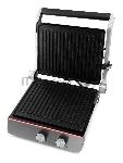 Гриль электрический Domfy Metal DSM-EG502 2200Вт черный/серебристый, вид 15