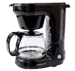 Кофеварка капельная Galaxy Line GL 0701 черный, исп. кофе - молотый, 0,75 л , 700 Вт.