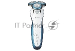 Бритва Centek CT-2163 (серебр) ротор, +ВЛАЖНОЕ БРИТЬЁ, 3 плав.головки, 2-йные лезвия, до 40 мин. раб